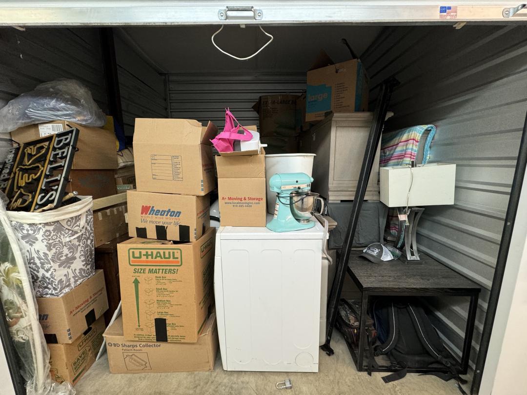 Storage Unit Auction in Fayetteville, NC at Midgard Self Storage